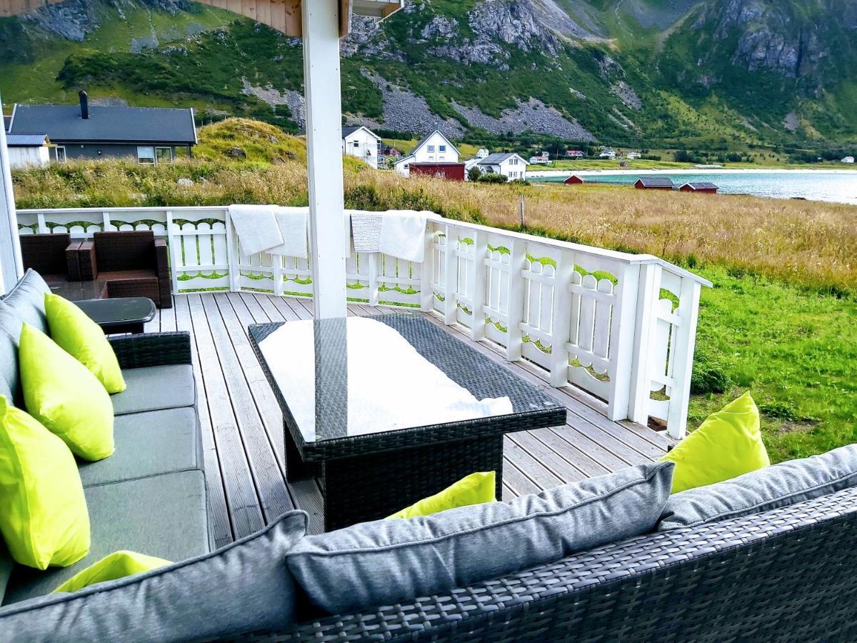 Banpim Beachside Lofoten Ramberg Eksteriør billede