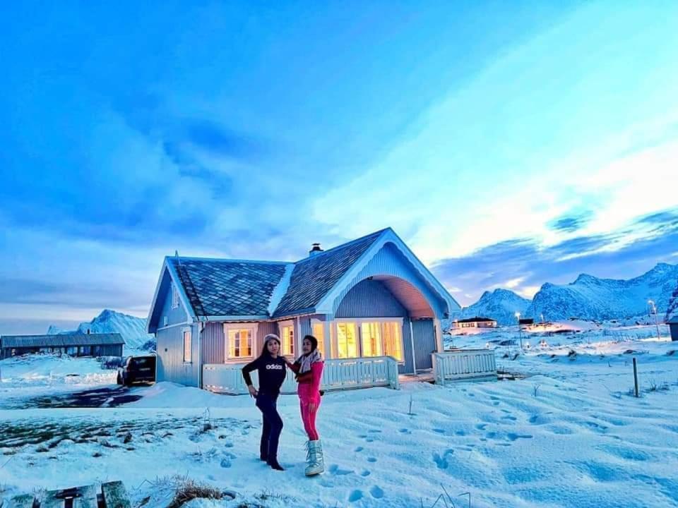Banpim Beachside Lofoten Ramberg Eksteriør billede